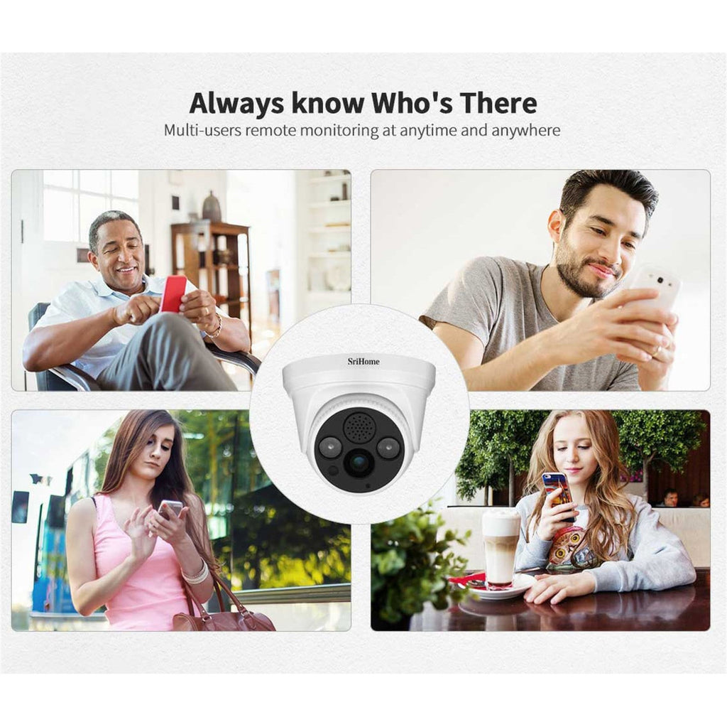 AZXY Security Camera,Surveillance Cameras Wireless,1296p Hd Security Cameras Wireless Wifi Indoor with Audio,Smart Camera for Home Indoor Pet