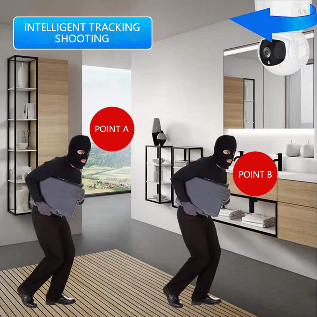 AZXY Wireless Security Camera,Smart Security Cameras,1080p Hd Wifi Indoor Security Cameras,Mini Hidden Smart Pet Monitors for Home