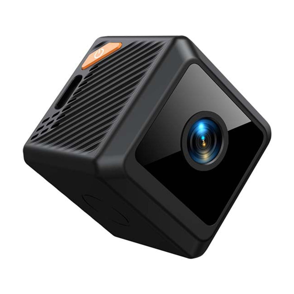 1080P WiFi Security Camera Indoor - Wireless Small Home Camera with Night Vision, 140° Wide Angle, Motion Detection & Alerts, 2.4GHz for Baby/Pet Monitoring (Black, 1.34in)​​