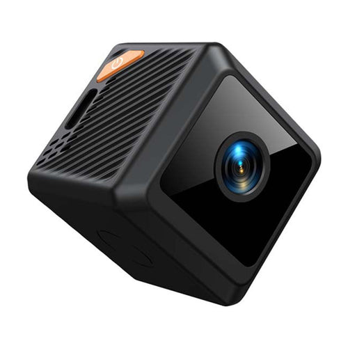 1080P WiFi Security Camera Indoor - Wireless Small Home Camera with Night Vision, 140° Wide Angle, Motion Detection & Alerts, 2.4GHz for Baby/Pet Monitoring (Black, 1.34in)​​