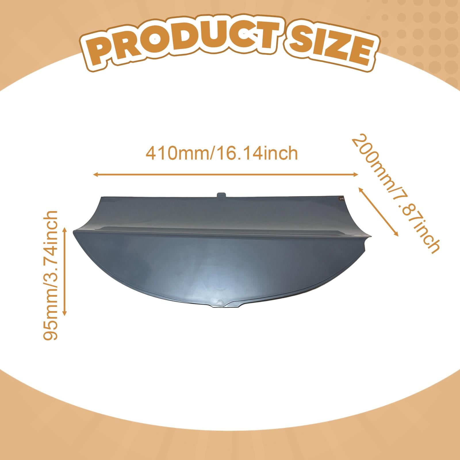 Baffle for Cat Litter Box Splashproof Barrier Plate Replacement Part for Smart Cat Toilet Litter Box