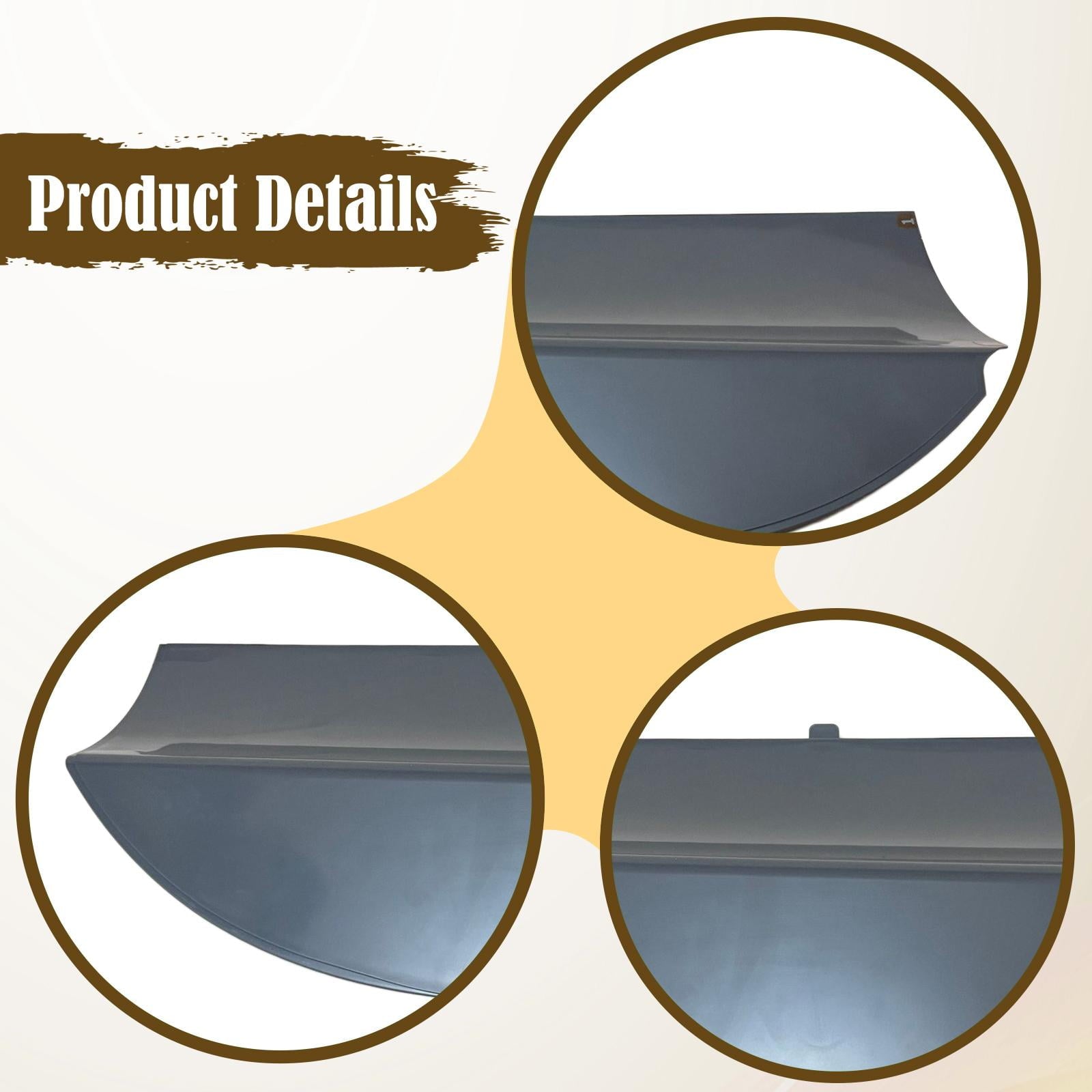 Baffle for Cat Litter Box Splashproof Barrier Plate Replacement Part for Smart Cat Toilet Litter Box