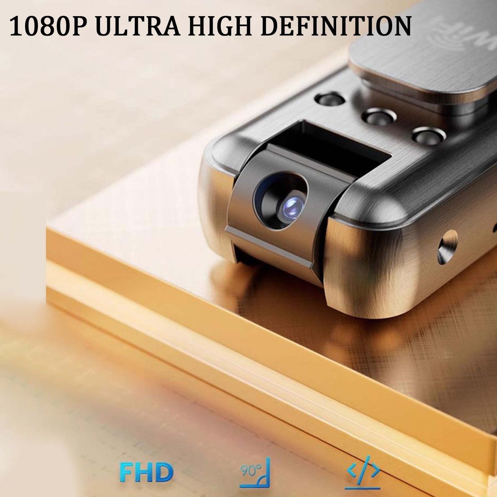 BallsFHK Body Camera Video Recorder, 1080P Small Portable Wearable Hidden Cameras With Clip & Night , Micro Pocket Body Worn Cam For Sport, Pet, Home , Secur,Work Record