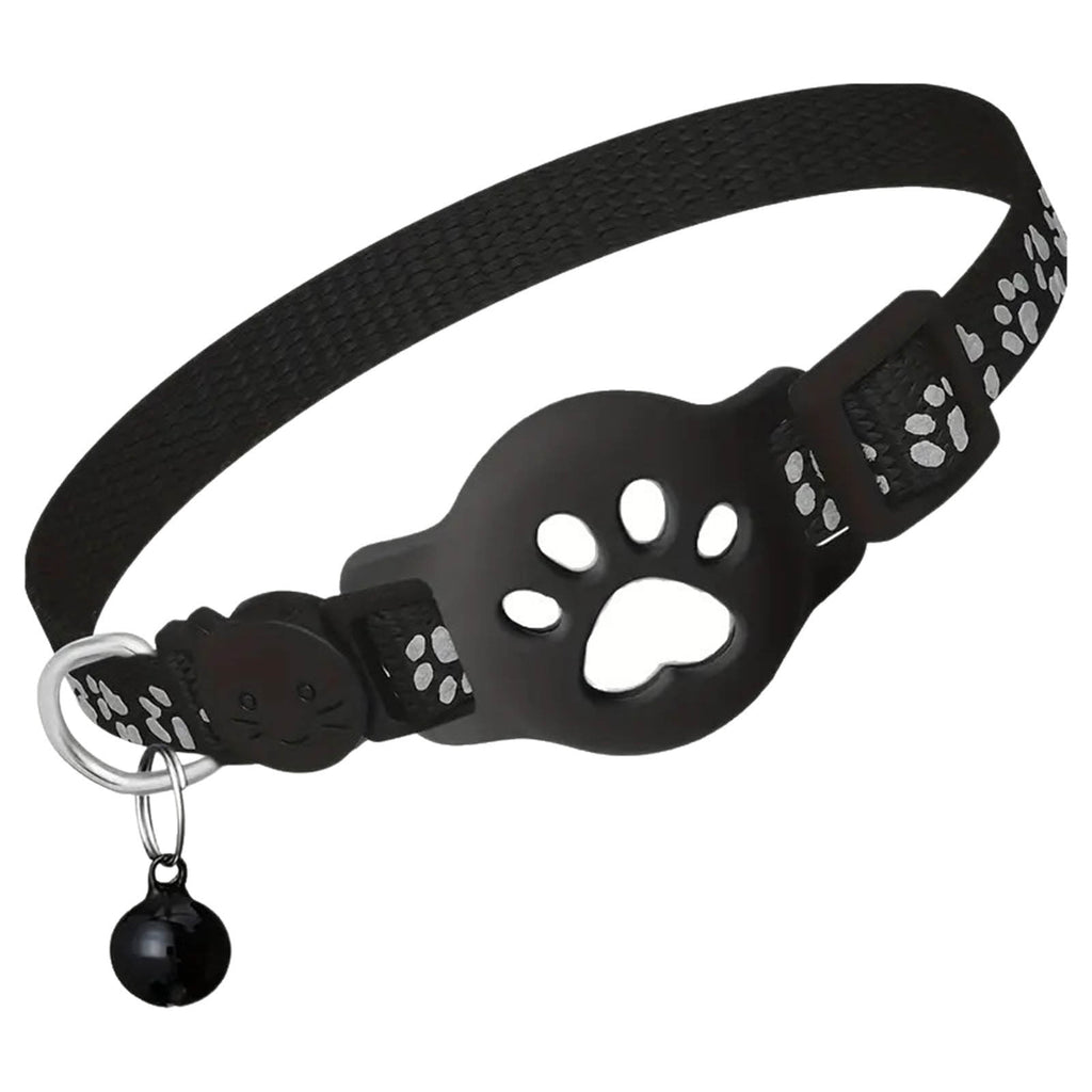 Cat Collar for Small Cats,Real Time Cat GPS No Monthly Fee,no Sim Required, Pet Anti Lost Recorder GPS Collars Works with Only, Waterproof, Reflective Strip to Choice