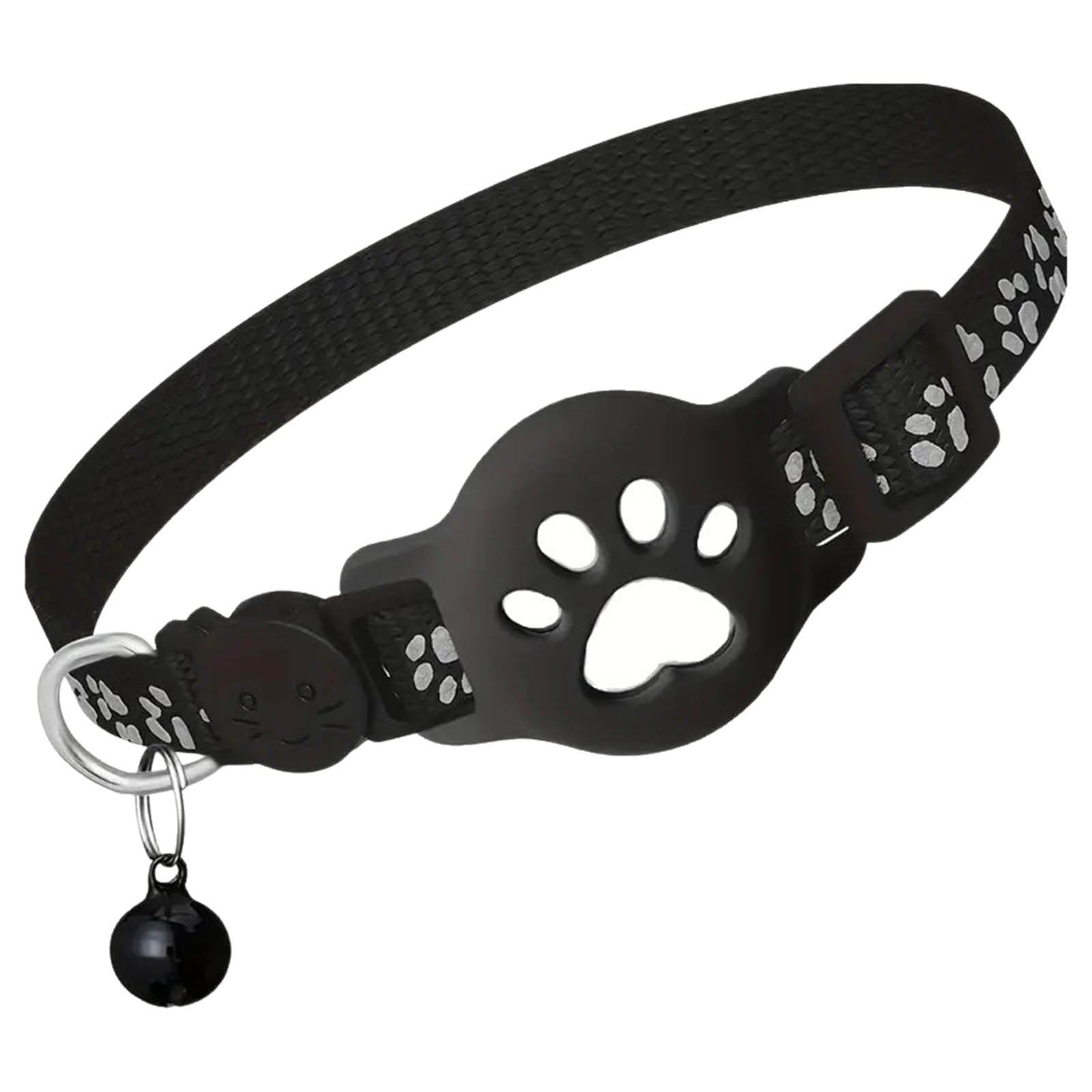 Cat Collar for Small Cats,Real Time Cat GPS No Monthly Fee,no Sim Required, Pet Anti Lost Recorder GPS Collars Works with Only, Waterproof, Reflective Strip to Choice